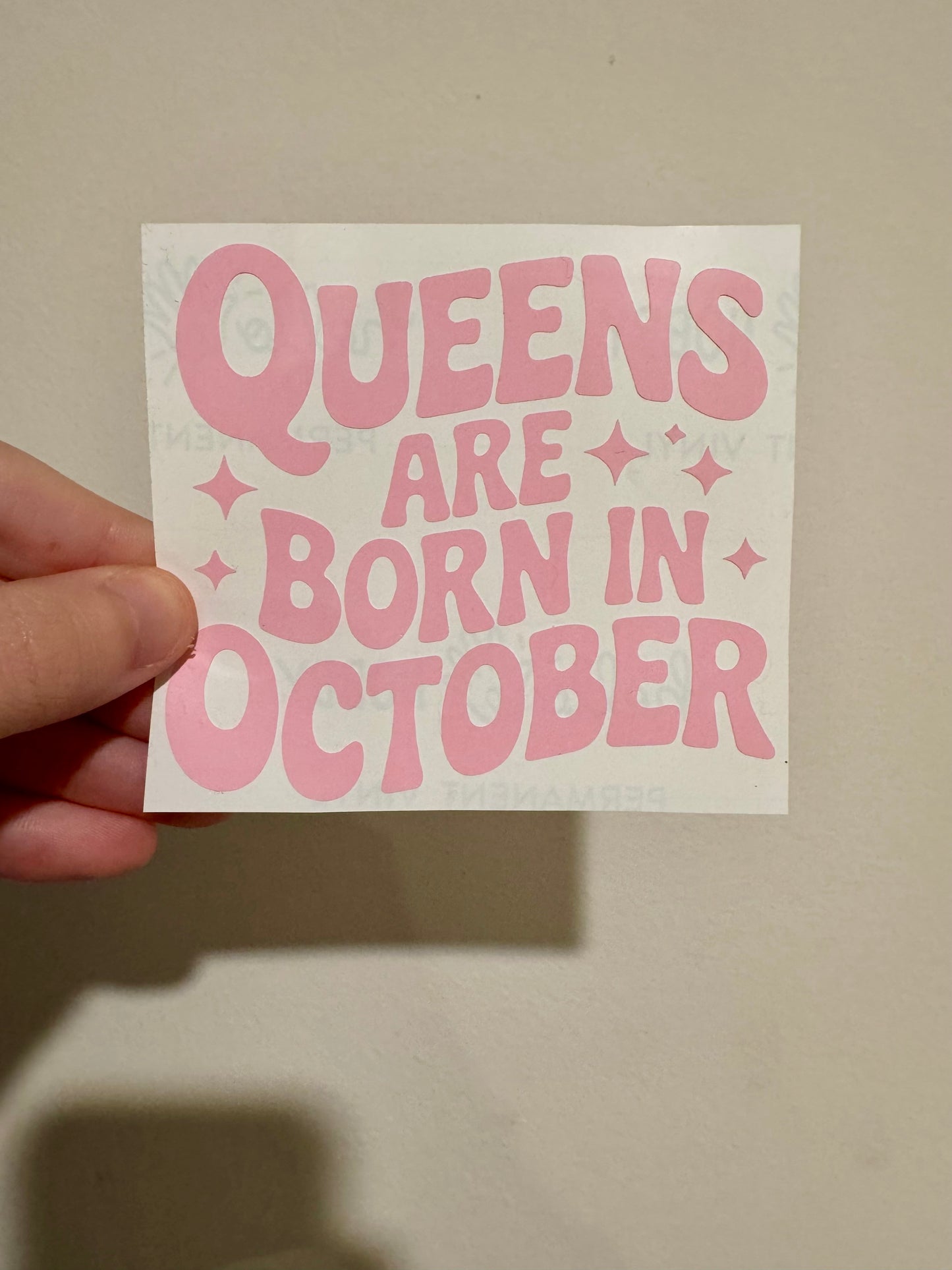Queens Are Born In October