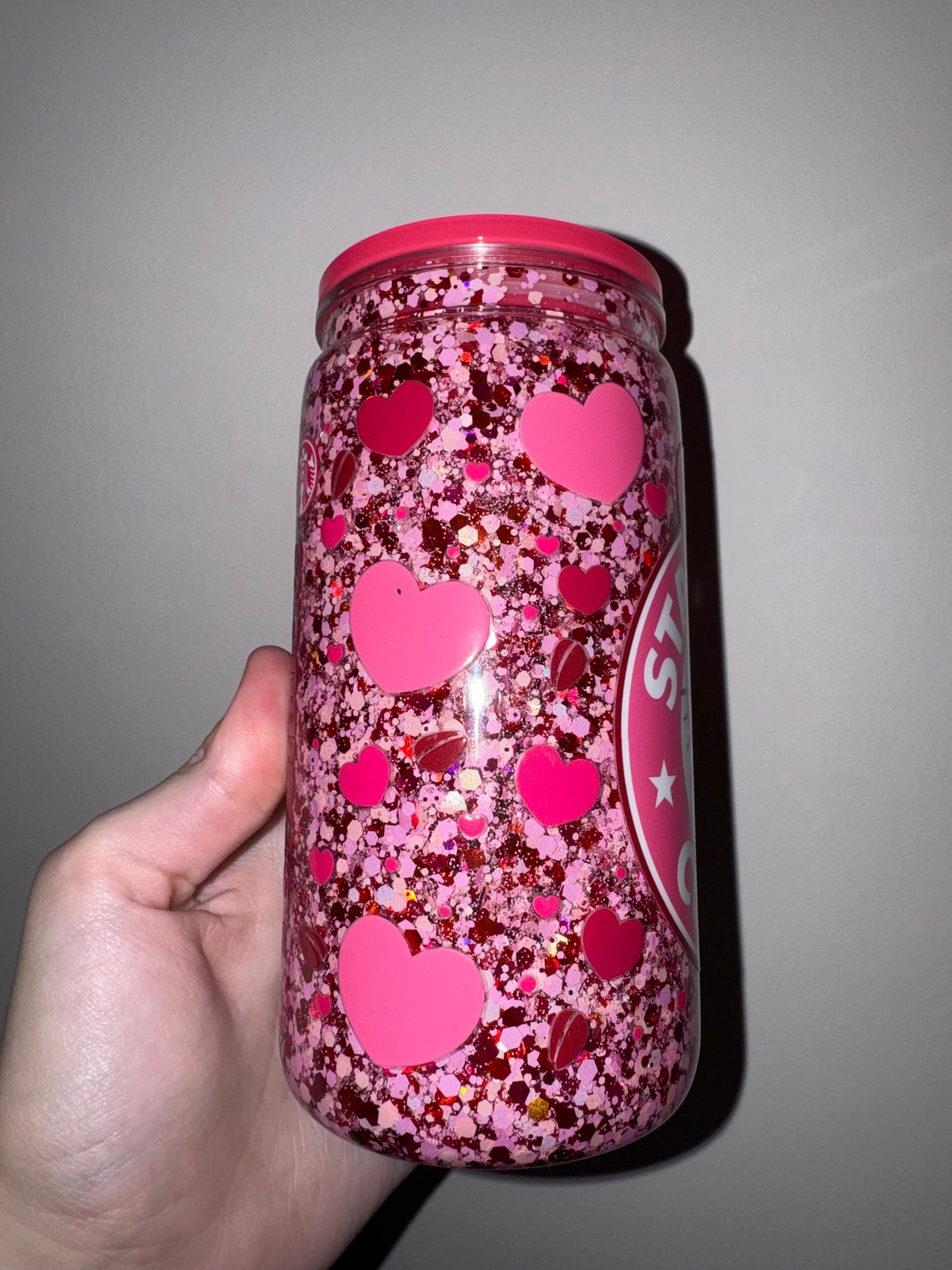Pink Coffee Tumbler - Ready To Ship
