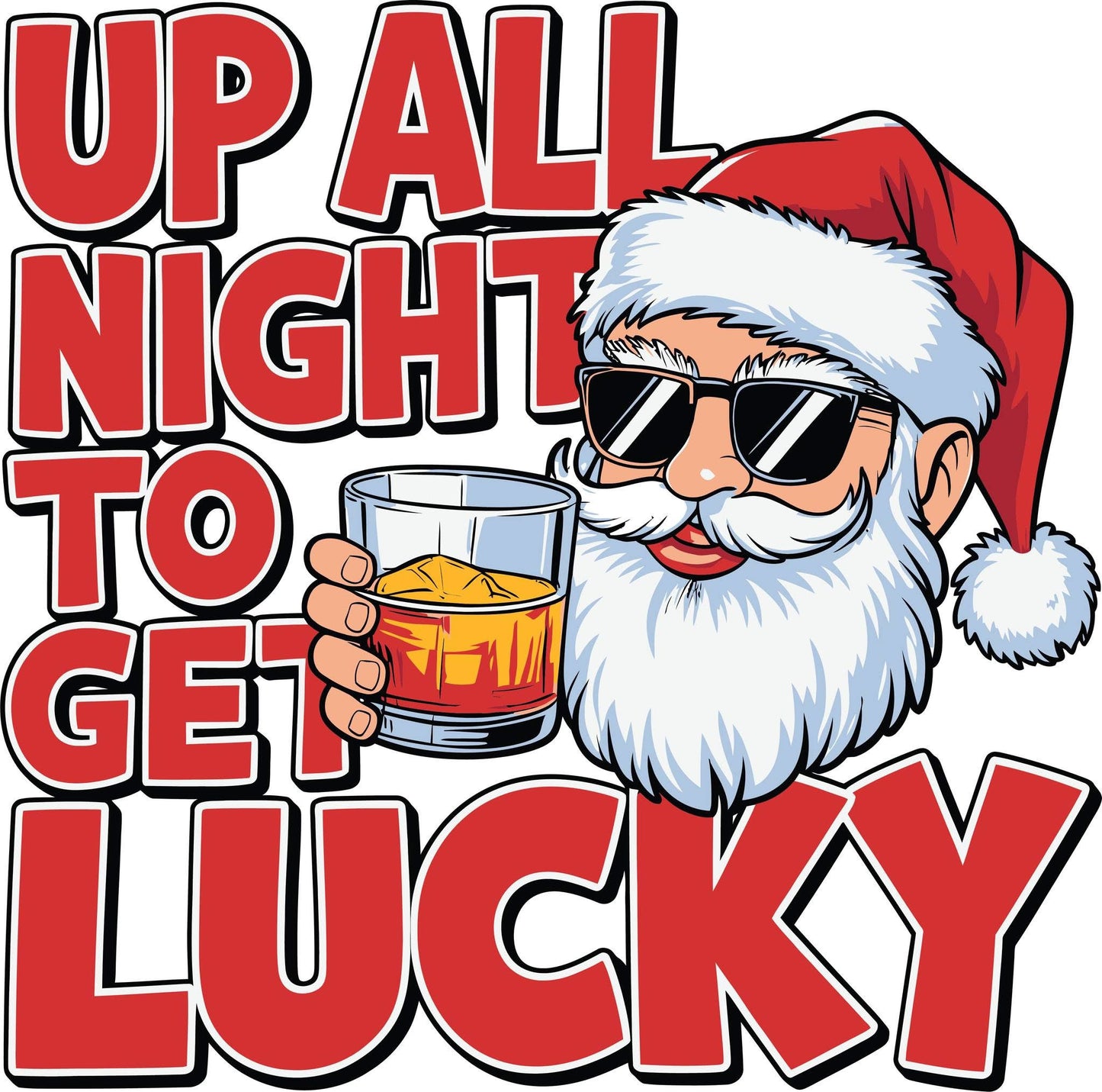 Despierto toda la noche para tener suerte