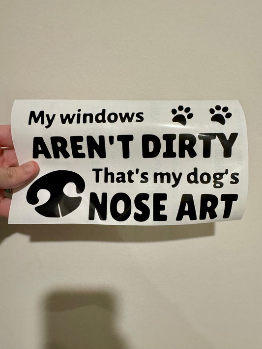 Dog’s Nose Art