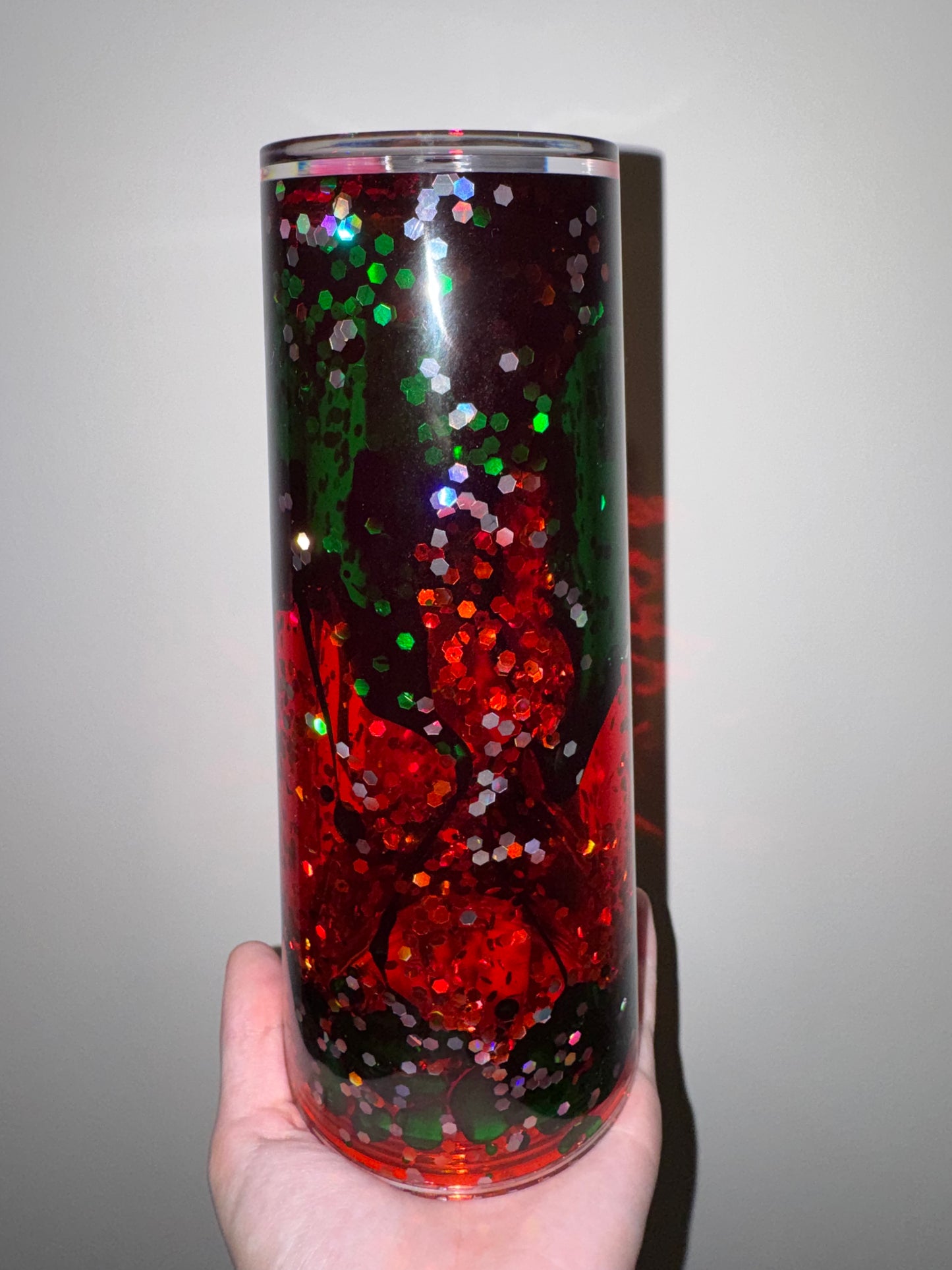 Christmas Dual Lava Snowglobe Tumbler