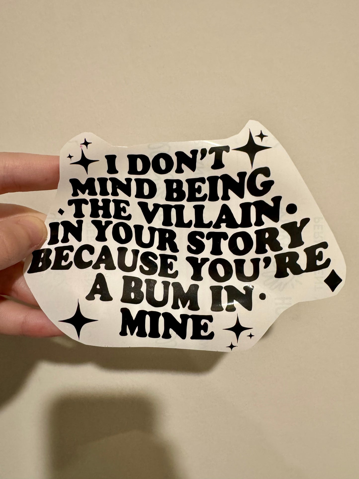 Being A Villain In Your Story