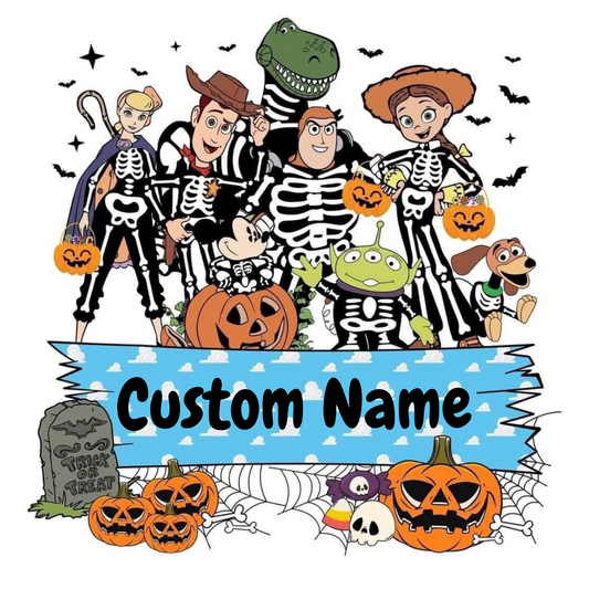 Personalized Skeleton Friends