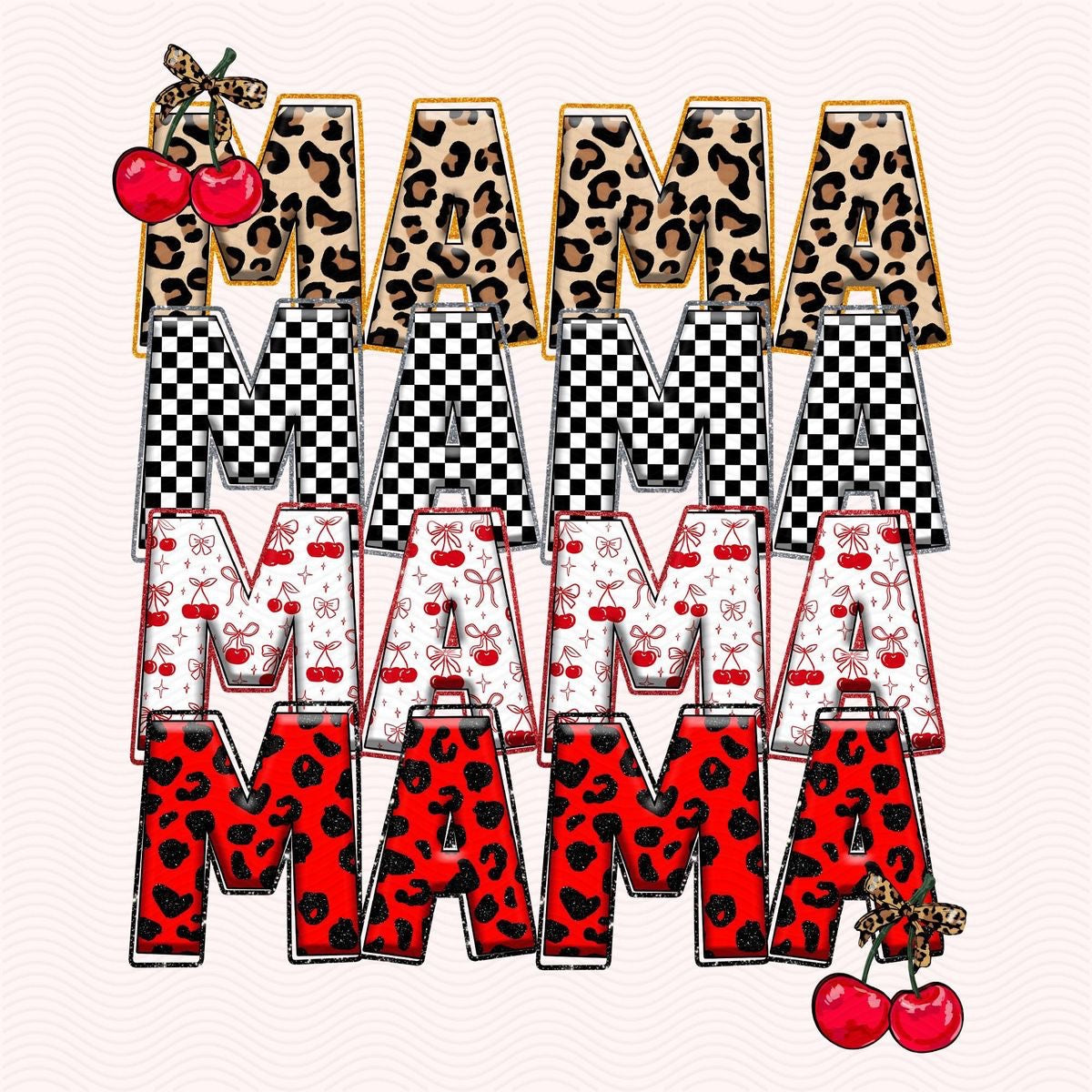 Mama with Cherries
