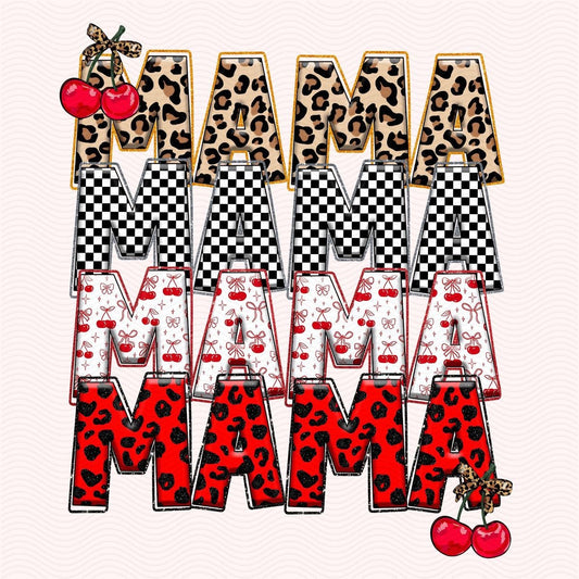 Mama with Cherries