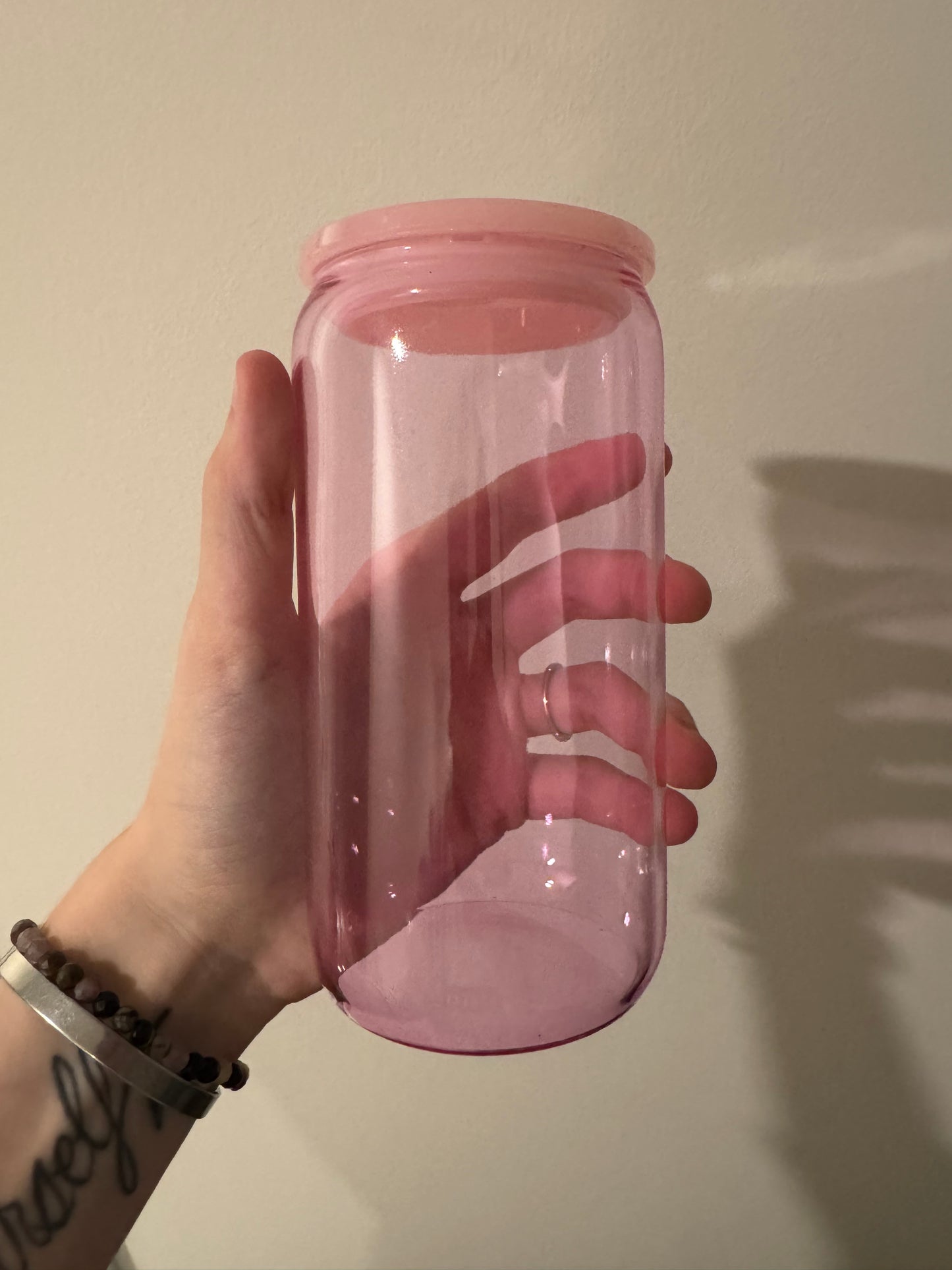 NON GLITTER Colored Acrylic Cup