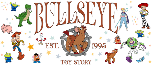 Everyone’s favorite cartoon horse surrounded by his friends and stars