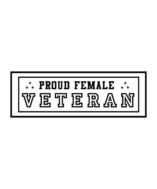Proud Female Veteran