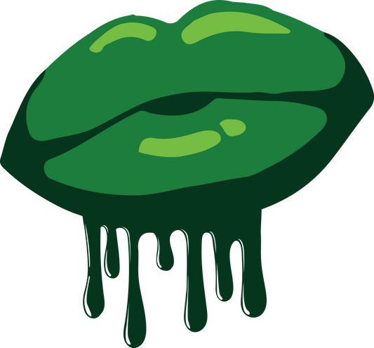 Shamrock Green Lips