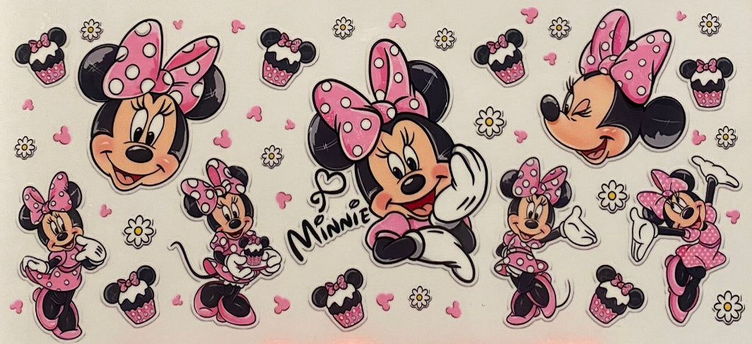 Sticker sheet with multiple images of Love Mouse in various poses on a light background.