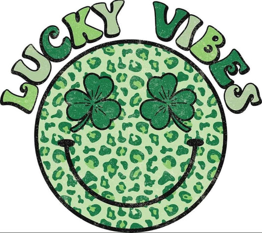 Lucky Vibes Smiley Face
