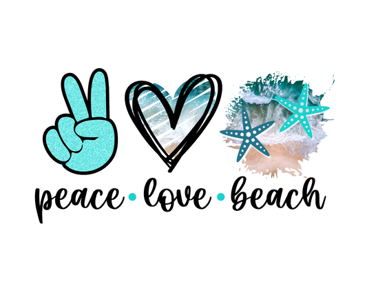 Peace Love Beach