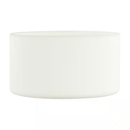 White tumbler boot on a white background